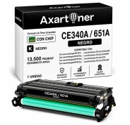 Compatible HP CE340A / 651A Negro Cartucho de Toner para LaserJet Enterprise 700 Color MFP M775, MFP M775dn, MFP M775f, MFP M775z, MFP M775z+