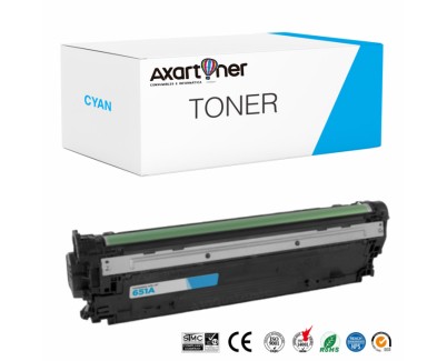 Compatible HP CE341A / 651A Cyan Cartucho de Toner