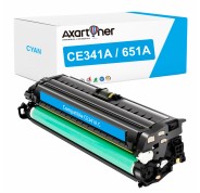Compatible HP CE341A / 651A Cyan Cartucho de Toner para HP LaserJet Enterprise 700 Color MFP M775, MFP M775dn, MFP M775f, MFP M775z, MFP M775z+