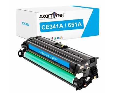 Compatible HP CE341A / 651A Cyan Cartucho de Toner para HP LaserJet Enterprise 700 Color MFP M775, MFP M775dn, MFP M775f, MFP M775z, MFP M775z+