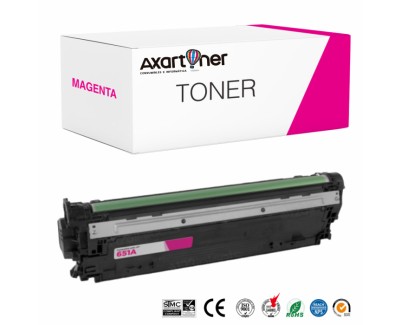 Compatible HP CE343A / 651A Magenta Cartucho de Toner