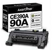Compatible HP CE390A / 90A Negro Cartucho de Toner para HP LaserJet M4555MFP / LaserJet Enterprise 600 M601dn, 600 M601n, 600 M602dn, 600 M602n, 600 M603dn, 600 M603n
