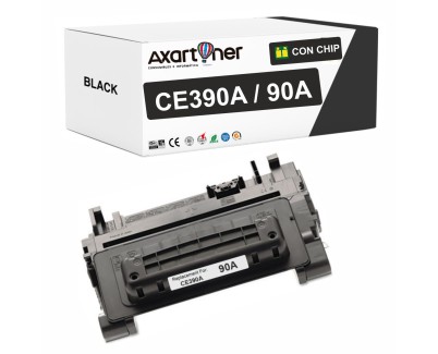 Compatible HP CE390A / 90A Negro Cartucho de Toner para HP LaserJet M4555MFP / LaserJet Enterprise 600 M601dn, 600 M601n, 600 M602dn, 600 M602n, 600 M603dn, 600 M603n