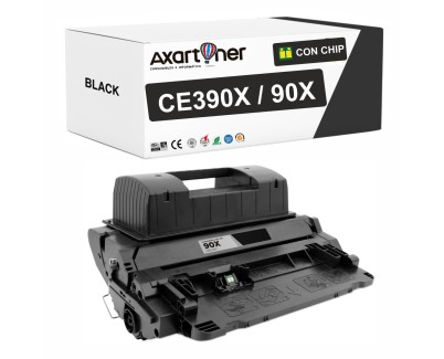 Compatible HP CE390X / 90X Negro Cartucho de Toner para HP LaserJet M4555MFP LaserJet Enterprise 600 M601dn, 600 M601n, 600 M602dn, 600 M603dn, 600 M603n