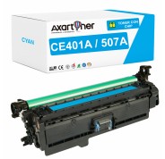 Compatible HP CE401A / 507A Cyan Cartucho de Toner para HP LaserJet Enterprise 500 Color M551 M551N M551DN M551XH M575f M575c M575dn M570dw M570dn