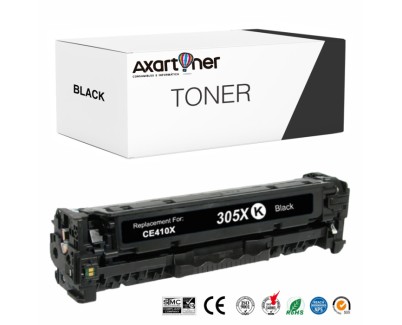 Compatible HP CE410X Negro Cartucho de Toner 305X