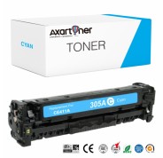 Compatible HP CE411A Cyan Cartucho de Toner 305A