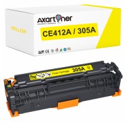 Compatible HP CE412A / 305A Amarillo Cartucho de Toner para HP LaserJet Pro 400 Color MFP M475dn MFP M475dw M451dn M451nw M451dw Pro 300 Color MFP M375nw