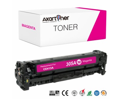 Compatible HP CE413A Magenta Cartucho de Toner 305A