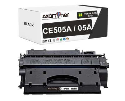 Compatible HP CE505A / 05A Negro Cartucho de Toner HP LaserJet P2035, P2055, P2030, P2050, P2055D, P2055DN