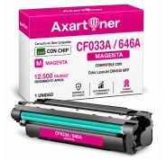 Compatible HP CF033A / 646A Magenta Cartucho de Toner para HP Color LaserJet Enterprise CM4540 MFP, CM4540f MFP, CM4540fskm MFP