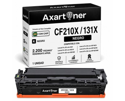 Compatible HP CF210X / CF210A - 131X / 131A Negro Cartucho de Toner