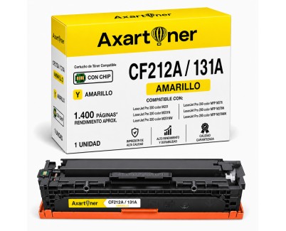 Compatible HP CF212A / 131A Amarillo Cartucho de Toner