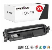 Compatible HP CF217A XL / 17A XL Negro Cartucho de Toner Alta Capacidad / Jumbo