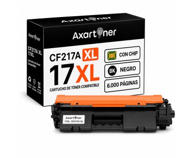 Compatible HP CF217A XL / 17A XL Negro Cartucho de Toner Alta Capacidad / Jumbo para Laserjet Pro M102a M102w MFP M130a M130fn M130fw M130nw