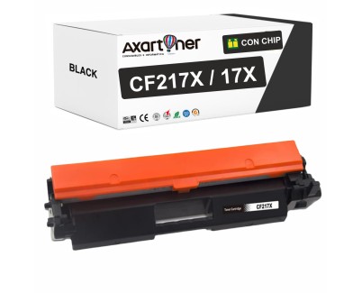 Compatible HP CF217A XL / 17A XL Negro Cartucho de Toner Alta Capacidad / Jumbo para Laserjet Pro M102a M102w MFP M130a M130fn M130fw M130nw