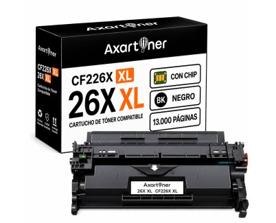 Compatible HP CF226X / 26X XL Negro Cartucho de Toner Alta Capacidad / Jumbo