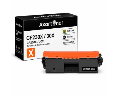 Compatible HP CF230X / 30X Negro Cartucho de Toner para HP LaserJet Pro M203dw, M203dn, M227fdw, M227fdn, M227sdn