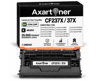 Compatible HP CF237X / 37X Negro Cartucho de Toner para LaserJet Enterprise M608, M609 / MFP M631, MFP M632, MFP M633