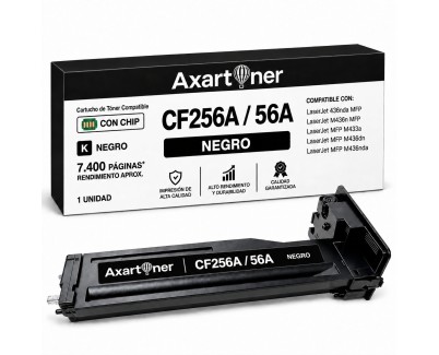 Compatible HP CF256A / 56A Negro Cartucho de Toner para HP LaserJet MFP 433a, MFP 436dn, MFP M436n, MFP M436nda