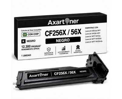 Compatible HP CF256X / 56X Negro Cartucho de Toner para HP LaserJet MFP M433, M436