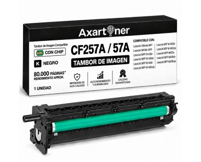 Compatible HP CF257A Negro Tambor de Imagen 57A (Drum) para HP M436nda, M436n, M433A, MFP, M437n, 437dn, 437nda, 439n, 439dn, MFPM, M42525n, 42525dn, M42523n, 42523d, MFP, 438n, M442dn, M443nda
