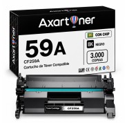 Compatible HP CF259A / 59A - CON CHIP - Negro Cartucho de Toner para HP LaserJet Pro M304a, M404dn, M404dw, M404n, MFP M428dw, MFP 428fdn, MFP M428fdw, Enterprise M406dn, MFP M430f
