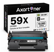 Compatible HP CF259X / 59X - CON CHIP - Negro Cartucho de Toner para HP LaserJet Pro M304a, M404dn, M404dw, M404n, MFP M428dw, MFP 428fdn, MFP M428fdw, Enterprise M406dn, MFP M430f