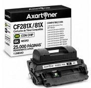 Compatible HP CF281X / 81X Negro Cartucho de Toner para HP LaserJet Enterprise Flow MFP M630z, M605dn, M605n, M605x, M606dn, M606x, MFP M630dn, MFP M630f, MFP M630h