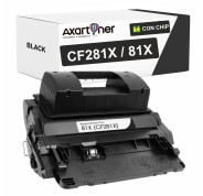 Compatible HP CF281X / 81X Negro Cartucho de Toner para HP LaserJet Enterprise Flow MFP M630z, M605dn, M605n, M605x, M606dn, M606x, MFP M630dn, MFP M630f, MFP M630h
