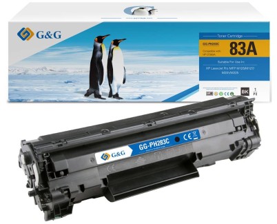 G&G HP CF283A Negro Cartucho de Toner Generico - Reemplaza 83A
