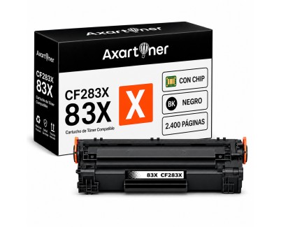 Compatible HP CF283X / 83X Negro Cartucho de Toner para HP LaserJet Pro M201dw M201n MFP M225dn M225dw