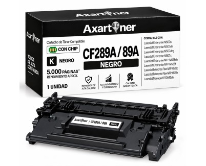 Compatible HP CF289A / 89A - CON CHIP - Negro Cartucho de Toner para HP Enterprise M507 / M528, Managed E52645c E52645dn