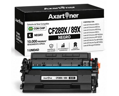 Compatible HP CF289X / 89X - CON CHIP - Negro Cartucho de Toner para HP Enterprise M507 / M528, Managed E52645c E52645dn
