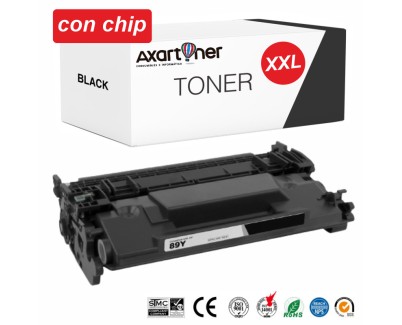 Compatible HP CF289Y / 89Y - CON CHIP - Negro Cartucho de Toner para HP Enterprise M507, M528