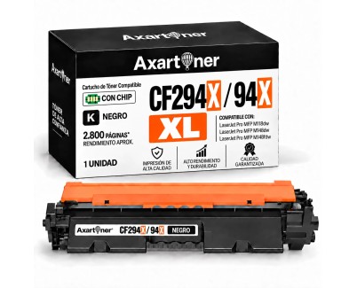 Compatible HP CF294X / 94X Negro Cartucho de Toner para HP LaserJet Pro M118 M118dw MFP M148 M148dw M148fdw M149fdw