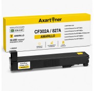 Compatible HP CF302A / 827A Amarillo Cartucho de Toner para HP Color LaserJet Enterprise Flow MFP M880 M880z+ M880z M880z+NFC