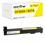 Compatible HP CF302A / 827A Amarillo Cartucho de Toner para HP Color LaserJet Enterprise Flow MFP M880 M880z+ M880z M880z+NFC