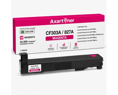 Compatible HP CF303A / 827A Magenta Cartucho de Toner para HP Color LaserJet Enterprise Flow MFP M880 M880z+ M880z M880z+NFC