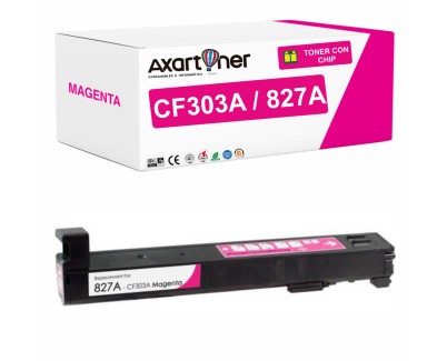 Compatible HP CF303A / 827A Magenta Cartucho de Toner para HP Color LaserJet Enterprise Flow MFP M880 M880z+ M880z M880z+NFC