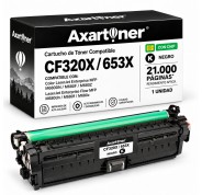 Compatible HP CF320X / 653X Negro Cartucho de Toner para HP Color LaserJet Enterprise MFP M680DN M680F M680Z Flow M680dn M680f M680z
