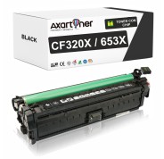 Compatible HP CF320X / 653X Negro Cartucho de Toner para HP Color LaserJet Enterprise MFP M680DN M680F M680Z Flow M680dn M680f M680z