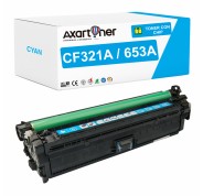 Compatible HP CF321A / 653A Cyan Cartucho de Toner para HP Color LaserJet Enterprise MFP M680DN M680F M680Z LaserJet Enterprise Flow MFP M680dn M680f M680z