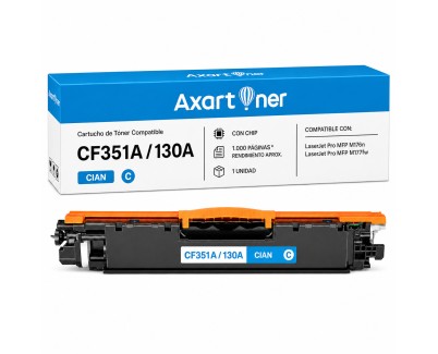 Compatible HP CF351A / 130A Cyan Cartucho de Toner para HP Color LaserJet Pro MFP M176 M176FN M177 M177FW M176n