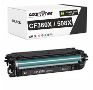 Compatible HP CF360X / 508X Negro Cartucho de Toner para HP Color LaserJet Enterprise M552dn M553dn M553n M553x LaserJet Enterprise M577c M577dn M577f