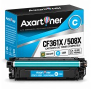 Compatible HP CF361X / 508X Cyan Cartucho de Toner para HP Color LaserJet Enterprise M552dn M553dn M553n M553x LaserJet Enterprise M577c M577dn M577f