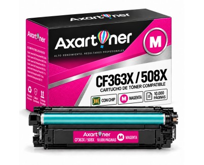 Compatible HP CF363X / 508X Magenta Cartucho de Toner para HP Color LaserJet Enterprise M552dn M553dn M553n M553x LaserJet Enterprise M577c M577dn M577f