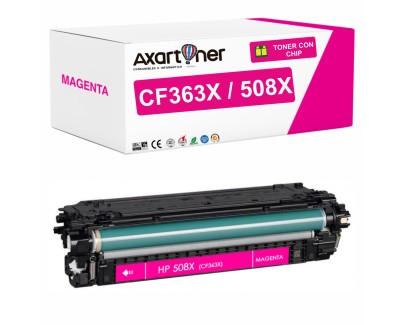 Compatible HP CF363X / 508X Magenta Cartucho de Toner para HP Color LaserJet Enterprise M552dn M553dn M553n M553x LaserJet Enterprise M577c M577dn M577f