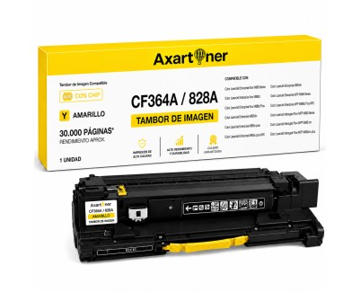 Compatible HP CF364A / 828A Amarillo Tambor de Imagen (Drum) para Color LaserJet Enterprise Flow MFP M880z M880z+ M855x+ M855xh M855dh M880 M855