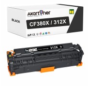Compatible HP CF380X / 312X Negro Cartucho de Toner para HP Color LaserJet Pro MFP M476dn / M476dw / M476nw